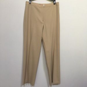 Ann Taylor tan trousers size 8.